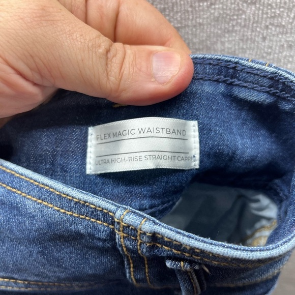 Lane Bryant Flex Magic Waistband Ultra High Rise Straight Capri Womens 20W 2417 - Picture 3 of 10